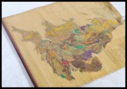 A first half of the 20th century canvas backed Tentative Land Classification Map of England and