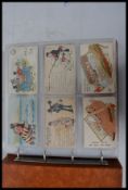 COMIC POSTCARDS Collection of vintage to modern (approx 400) in large album.Double meanings and