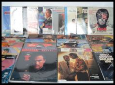 A good collection of vintage Laser Disc films dating from the 1980s to include Romancing The