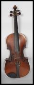 A 20th century vingage cased violin labelled Antonius Stradivorius Cremonensis Faciebat Anno 1734