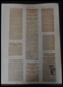 An early 20th century Greyhound Racing interest sc