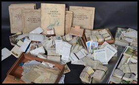 A collection of vintage 20th century cigarette cards to include Wills Players etc. many sets and