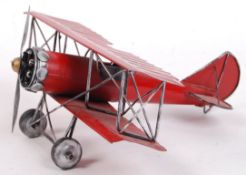 TINPLATE MODEL OF THE RED BARON