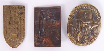 ASSORTED GERMAN WAR BADGES