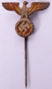 GERMAN SS SA STICK PIN LAPEL BADGE