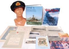 ASSORTED SHIPPING PLANS, PHOTOS & BOOKS