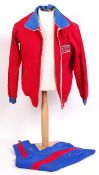 VINTAGE OLYMPICS COMPETITORS TRACKSUIT