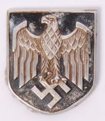 SECOND WORLD WAR AFRIKA KORPS PITH HELMET SIDE BADGE