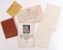 ASSORTED WWII SECOND WORLD WAR EPHEMERA