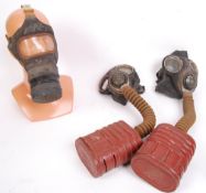 SECOND WORLD WAR GAS MASKS