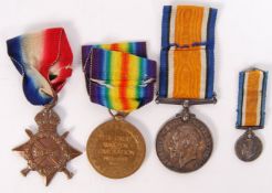 RARE IRISH WWI FIRST WORLD WAR MEDAL TRIO
