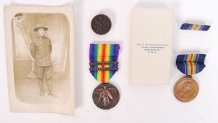 WWI FIRST WORLD WAR ERA AMERICAN MEDAL GROUP