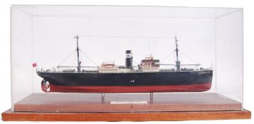 SS BOSTON CITY MODEL SHIP
