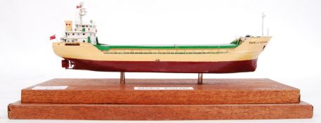 PAMELA EVERARD MODEL CARGO SHIP