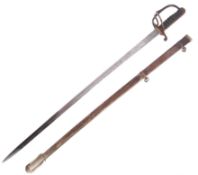 EDWARDIAN ARMY SERVICE CORPS OFFICERS SWORD