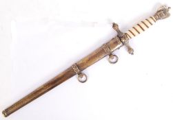 WWII GERMAN NAVAL OFFICER'S DRESS DAGGER