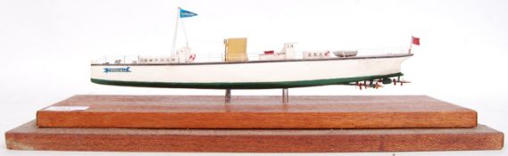 TURBINIA WOODEN MODEL SHIP