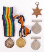 WWI & WWII FATHER AND SON MEDAL GROUP