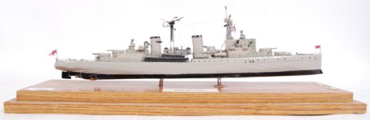 HMS BELFAST WOODEN MODEL SHIP