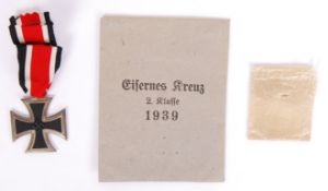 SECOND CLASS IRON CROSS WITH ENVELOPE