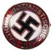 NAZI GERMAN NATIONAL SOZIALISTISCHE D.A.P. PARTY BADGE