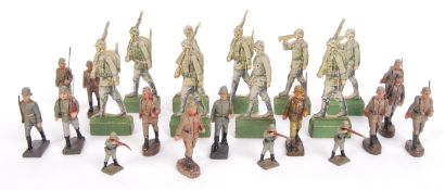 PRE WAR GERMAN LINEOL & ELASTOLIN GERMAN FIGURES / TOYS