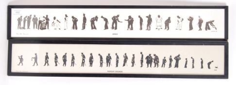 HMS VINDICTIVE JUBILEE REVIEW PRESENTED HUGHES SILHOUETTES