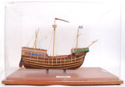 JOHN CABOT'S MATTHEW WOODEN MODEL