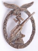 ORIGINAL WWII GERMAN LUFTWAFFE FLAK BADGE