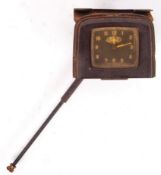 VINTAGE ART DECO BAKELITE FORD CAR DASHBOARD CLOCK