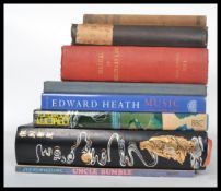 A collection of books to include Uncle Bumble; Wil