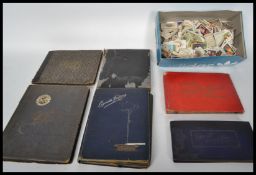 Cigarette Cards; a large collection of assorted vi