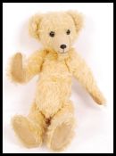 VINTAGE GOLDEN MOHAIR TEDDY BEAR