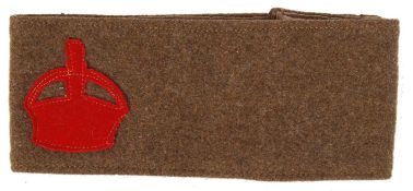 WWI FIRST WORLD WAR LORD DERBY SCHEME ARMBAND