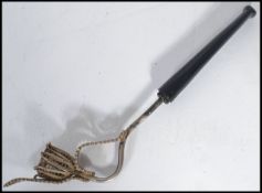 A silver filigree opium pipe having a bowl in the