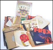 A collection of 45rpm 7