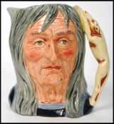 A Royal Doulton character jug - The Pendle Witch D6826, Kevin Francis limited edition 320/5000 Note;