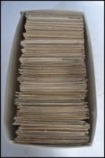 A large collection of vintage postcards dating from the early 20th century, Many Edwardian