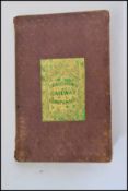 Bradshaw's Railway Companion; a rare early Bradshaw's Railway Companion book containing the times of