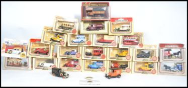 A group of vintage LLedo Days Gone and Promotional boxed diecast models to include fire engine ,