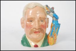 A Royal Doulton Large Character Jug H.G.Wells D7095, limited edition with certificate no 570 with