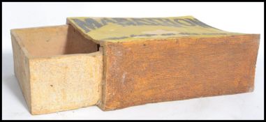 A fabulous oversized advertising piece for Marathon Major safety matches, the oversized display