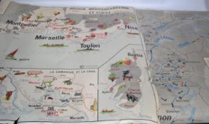 A vintage mid century French 