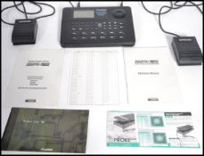 An Alesis SR-16 16 bit stereo drum machine complete with the original power adaptor. Measures 23.5