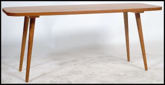 A 1960's retro teak wood coffee / occasional table having never been used coming only out of its