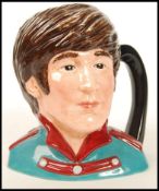 A Royal Doulton character jug, The Beatles John Lennon D6725 1991 Final year of issue. Note; from an