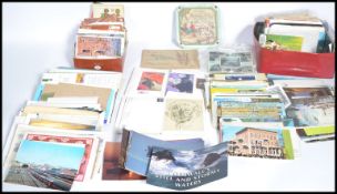 A collection of vintage 20th century postcards to include humour , views , topographical etc. Please