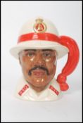 A Royal Doulton D6912 'Bahamas Policeman' character jug Island Galleria. Measures 20cms high.