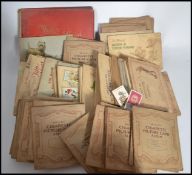 A large collection of vintage 20th century Wills cigarette cards in albums to include Military