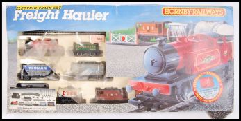 HORNBY FREIGHT HAULER ELECTRIC TRAIN SET